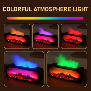 <strong>2026</strong> <strong>New</strong> <strong>Product</strong> Home Creative Bonfire Air Humidifier 450ml Simulated Fireplace Aroma Diffuser With Colorful Led Light - Product Image 6