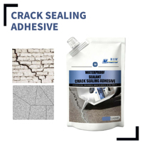 Adhésif de réparation pour fissures de sols et de surfaces routières, mastic pour fissures de murs en béton