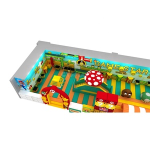 Jeu d'obstacles mural Super Interactive Mario Adventure Challenge pour aire de jeux intérieure - Product Image 2