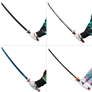 <span class=keywords><strong>Katana</strong></span> d'anime 104 cm/41 pouces Tanjiro <span class=keywords><strong>Zenitsu</strong></span> Kyoujurou, épées de samouraï, texture originale, <span class=keywords><strong>katana</strong></span> d'anime, cosplay, épée en bois de bambou, jouet - Product Image 3