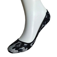 Chaussettes invisibles pour femmes, fines, respirantes, à motif léopard, personnalisées, invisibles, basses, tricotées, pour un usage quotidien en été