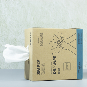 Công Nghiệp Lau <span class=keywords><strong>Lint</strong></span> Miễn Phí Trinh Gỗ Bột Giấy Cellulose Lau Rags Tất Cả Các Mục Đích Khăn Lau Hội Thảo Làm Sạch Vải - Product Image 5