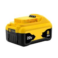 Batterie de remplacement DeWalt DCB208 pour outils électriques sans fil 20V 8Ah, autonomie continue de 5 heures, 21700 cellules 5S2P ou 5S3P