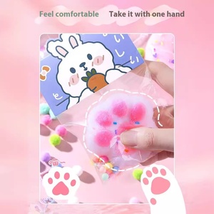 Molde de silicona hecho a mano con forma de garra de gato para amasar, kit de materiales DIY para niñas, juego de juguetes personalizables para desestresarse. - Product Image 3