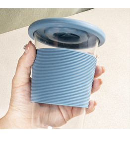 Manchon en silicone réutilisable résistant à la chaleur avec logo personnalisé, manchon multi-usages en silicone pour bouteille d'eau, pour la maison et la cuisine - Product Image 5