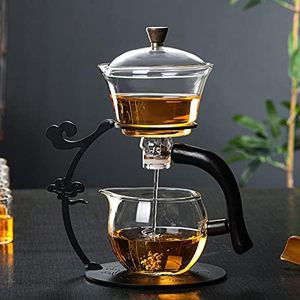 New Fully Automatic Lazy Man <b>Tea</b> Brewing Gadget Magnetic <b>Tea</b> Pot Heat-resistant Glass <b>Tea</b> Infuser Durable Classic Design - Product Image 1