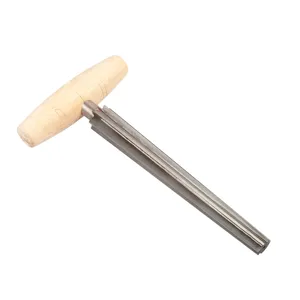 Escariador Recto para Orificio de Perno de <span class=keywords><strong>Violonchelo</strong></span>, Cónico 1:17, Mango de Madera, Herramienta de Luthier para Fabricantes de Violonchelos - Product Image 5