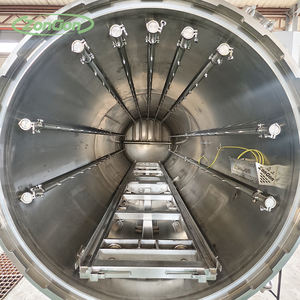 Haute qualité automatique commerciale bouteille en verre lait café boissons balançoire eau vaporisateur <span class=keywords><strong>autoclave</strong></span> stérilisateur cornue - Product Image 2