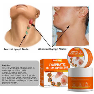 Crema de Masaje OEM South Moon para la Zona <span class=keywords><strong>del</strong></span> <span class=keywords><strong>Cuello</strong></span> Detrás de la Oreja, Reparación de Ganglios Linfáticos, Crema para el Alivio <span class=keywords><strong>del</strong></span> <span class=keywords><strong>Dolor</strong></span> y la Hinchazón Linfática - Product Image 4