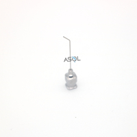 Cannule chirurgicale oculaire pour chirurgie de la cataracte, 25G, angulaire, 5 mm, pour aspiration de la coquille