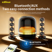 Altavoz Portátil para Cine en Casa Kasinuo JH08 60W BT 2026, Diseño de Cúpula Transparente 5.4, Luz RGB, Estéreo de 3 Vías, Doble