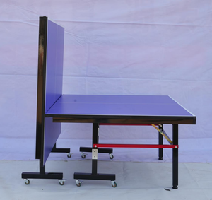Mesa <span class=keywords><strong>de</strong></span> <span class=keywords><strong>Ping</strong></span> <span class=keywords><strong>Pong</strong></span> Profesional para Exteriores, Resistente al Agua, Superficie SMC <span class=keywords><strong>de</strong></span> 15 mm, Marco Metálico con Ruedas, Plegable y Duradera - Product Image 2