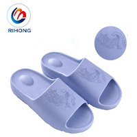 Nouvelle Arrivée 2026 Guangzhou – Claquettes Homme Marron en EVA et Caoutchouc avec Logo Personnalisé – Qualité Supérieure pour l'Été
