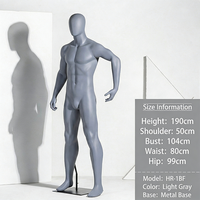 Expédition Rapide Mannequin Humain Couture Durable Modèle Humain Réaliste Luxe Courbes Décoratives pour Centre Commercial