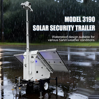 Sistema de Cámara de Seguridad con Detección de Movimiento para Remolques Solares con Certificación CE, para Monitoreo de Áreas No Tripuladas