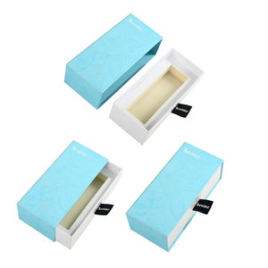 Boîte à tiroirs en papier de luxe de haute qualité pour cils artisanat <span class=keywords><strong>Sushi</strong></span> Logo personnalisé emballage cadeau coulissant UV avantage gaufrage - Product Image 2