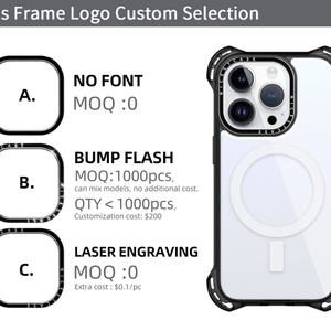 Fundas Magnéticas Transparentes para Sublimación 2D, Fundas para Teléfono Móvil para Sublimación, Fundas para Iphone 16 15 14 13 Pro Max - Product Image 5