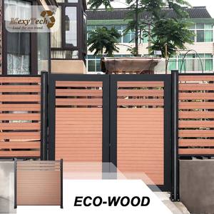 Tomo Foshan — porte pivotante électrique, clôture en treillis wpc, panneau de porte coulissante, cadre en aluminium, bon marché - Product Image 5