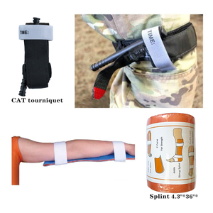 Equipo de primeros auxilios para acampada al aire libre, <span class=keywords><strong>Kit</strong></span> de supervivencia médica multifuncional, SOS, suministros de emergencia, bolsa Ifak - Product Image 4