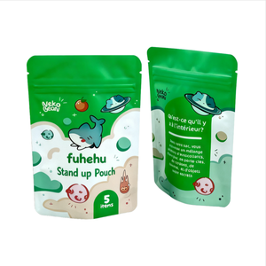 <b>Resealable</b> Stand up Pouch Food Packaging Candy Biscuit Nut Aluminum Foil <b>Bag</b> <b>Plastic</b> Packaging Zip Heat Seal <b>Bag</b> - Product Image 5