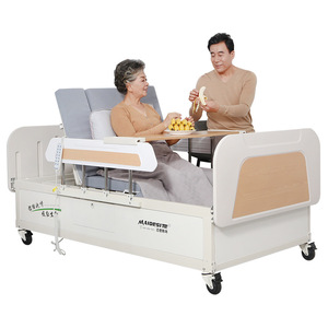 Cama de enfermería eléctrica Maedest con función de volteo y orificio para inodoro para uso doméstico - Product Image 1