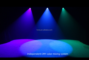 1000W Profil Led Tête Mobile Lumière <span class=keywords><strong>Lyre</strong></span> Faisceau LED Hybride 3in1 Modèle De Coupe CMY CTO LED Coupe Tête Mobile - Product Image 5