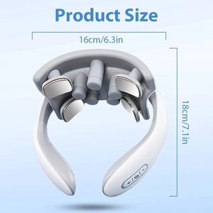 Neck Massager <b>USB</b> Rechargeable Infrared <b>Heating</b> Therapy Device for Neck and Shoulder Relief - Product Image 2