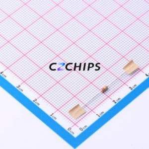 Resistencia de Orificio Pasante CR1/8W-220K 5%-ST26, Componente de Orificio Pasante (THT), Película de Carbono de 2.3x3.7mm, 220kOhm, 5%, 200V - Product Image 2