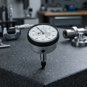 Indicador de Presión de Alta Precisión MITSUTOYO Japón con Escala Trasera, Precisión de 0.01mm, 1 Año de Garantía - Product Image 2