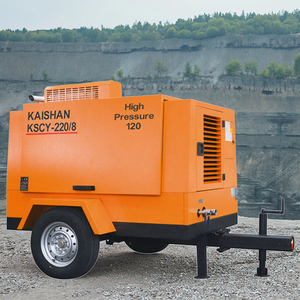 Heavy Duty 12m3/Min Oil-Less Screw Diesel Air Compressor Portable Outdoor <strong>Mining</strong> Use Engine Motor Competitive Price List - Product Image 1