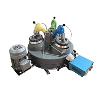 Machine de meulage à trois têtes de haute qualité pour laboratoire, modèle XPM120*3, en agate, broyeur à 3 têtes