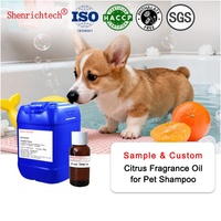 Maßgeschneidertes Zitrus-Mandarinen-Orangen-Aroma-Duftöl für Haustier-Körperwäsche Duschgel Shampoo Tierhaar-Reiniger Fell-Entwirrer