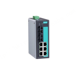 Switch Ethernet Industrial No Administrado de 8 Puertos EDS-308 Serie MO XA con POE y 1 Año de Garantía - Product Image 1