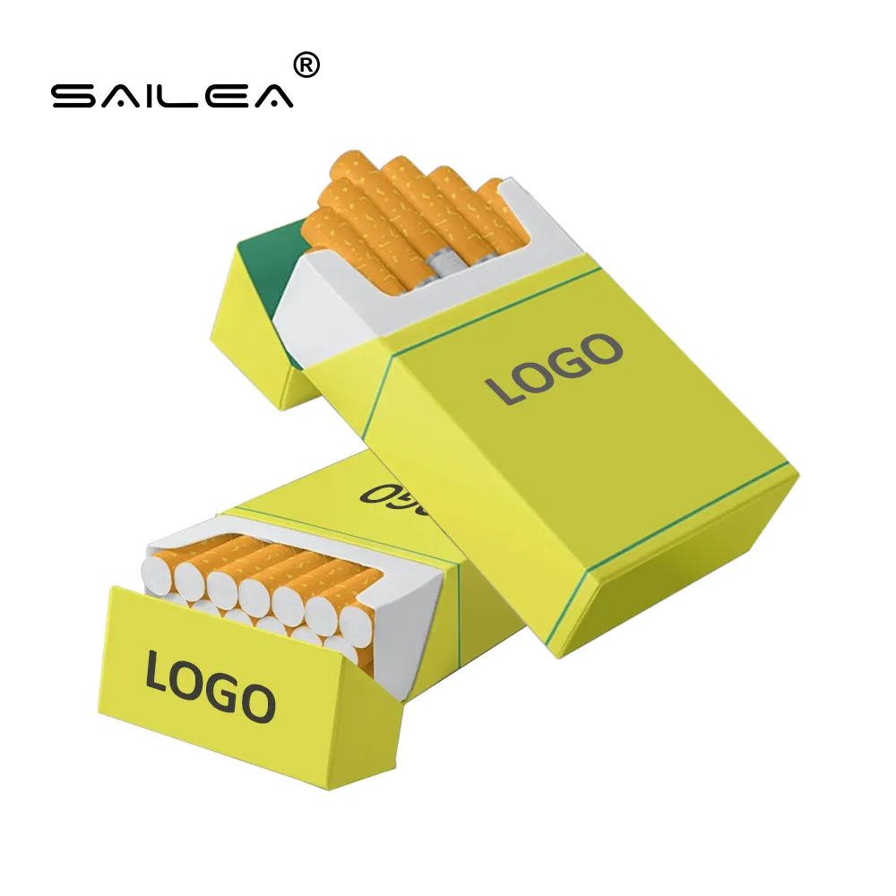 Caixa de papel para cigarros, mini 10 20 pacotes de venda quente personalizados, caixa de papel para cigarros, embalagem para cigarros, OEM ODM