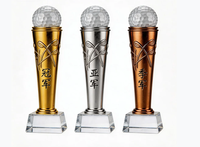 Trophée Ange Note de Musique Créatif en Résine Écologique pour Noël – Personnalisable Or, Argent, Bronze – Récompenses Sportives Basketball, Volleyball