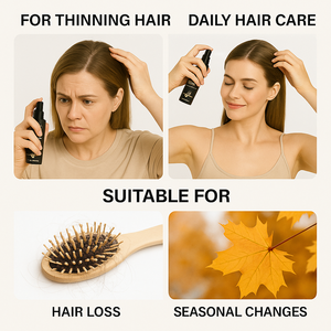 100% Natural Nourish Follicle Anti-<b>Hair</b> Loss Silicone-Free <b>Hair</b> <b>Growth</b> <b>Spray</b> 50ml Suitable for Thinning <b>Hair</b> - Product Image 3