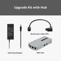 Kit de compatibilité amélioré Bambu Lab Ams 2 Pro, système automatique de filament, accessoire pour imprimante 3D série P1 X1