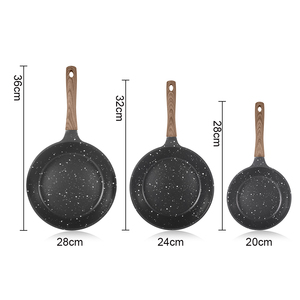 Juego de Sartenes de Aluminio RAF, 20CM 24CM 28CM, Antiadherentes, para Cocina, Uso Diario - Product Image 6