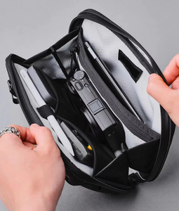 OEM Unisex wasserdichte multitalentierte Taillen tasche Reiß verschluss Verschluss Herren Xpac Nylon Functional Portable Wind Storage Sling Bag Outdoor - Product Image 3