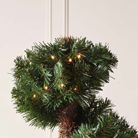 Sapin de Noël LED en PE PVC de haute qualité avec base de support, décoration de pot de fleurs pour plantes en pot de vacances EXW