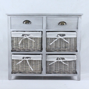 Vintage <strong>Grey</strong> Range Sideboard <strong>Cupboard</strong> with Drawer - Product Image 2