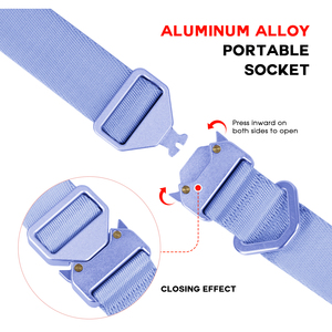 <span class=keywords><strong>Collar</strong></span> de perro de nailon sólido ajustable con dólar para mascotas ligero y resistente para caminar al aire libre con hebilla de aleación de aluminio de liberación rápida - Product Image 3