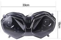 Phare LED Yongjin avec yeux d'ange, phare de remplacement pour Triumph Tiger 800
