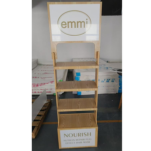<strong>Retail</strong> Display Racks MDF Display <strong>Stand</strong> With Logo For Canned <strong>Food</strong> Cat Dog <strong>Food</strong> - Product Image 3