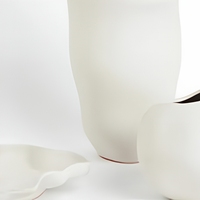 Vase en céramique transparente de grande taille avec glaçure réactive, style Art déco, pour la décoration de table, par Jueheng Guangdong, pour l'intérieur et l'extérieur.