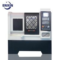 Mesin Bubut CNC TCK40 Slant Bed, Pusat Pembubutan Logam CNC, Kontrol FANUC, Mesin Pembubutan Otomatis