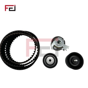 Kit de courroie de distribution FEI de haute qualité en acier et caoutchouc pour <span class=keywords><strong>Opel</strong></span> 1.4/1.6/1.8 Chevrolet VW, nouveau tendeur K015499XS, garantie 12 mois - Product Image 6