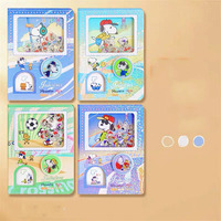 Cuaderno con Mecanismo Gashapon de Snoopy, Diseño de Dibujos Animados, 64K, 120 Hojas, Divertido Diario de Descompresión para Estudiantes