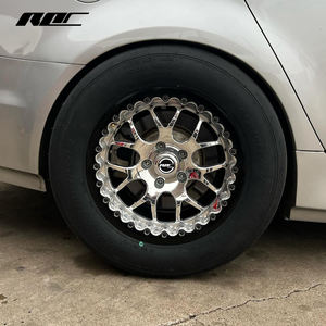 Jantes Roc Custom Beadlock Drag 5x120 5x115 Jantes forgées 17x11 pour <span class=keywords><strong>Chevrolet</strong></span> Camaro Corvette Dodge Challenger - Product Image 1