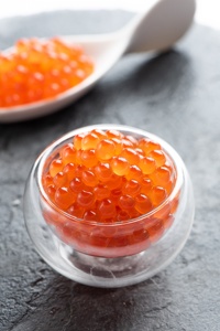 Huevas de Salmón Congeladas BQF de Primera Calidad de la Marca GAISHI, Caviar Rojo envasado al Vacío para <span class=keywords><strong>Sushi</strong></span> - Product Image 5